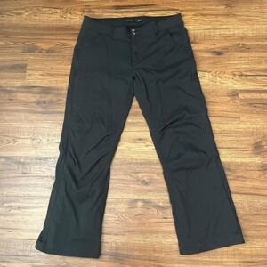 Prana Black Halle Pants Women‎ 14 Halle Hiking Straight Leg Outdoor Gorpcore